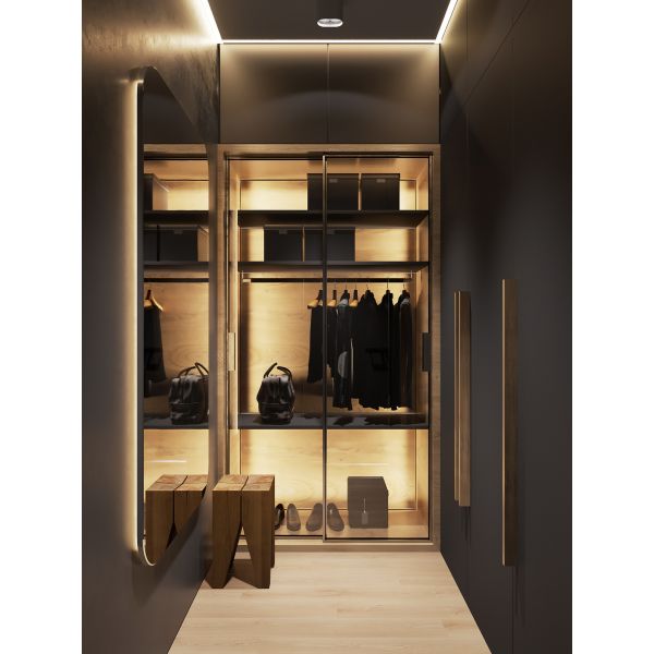 Contemporary Wardrobe Closet Modern Luxury Closet For Bedroom
