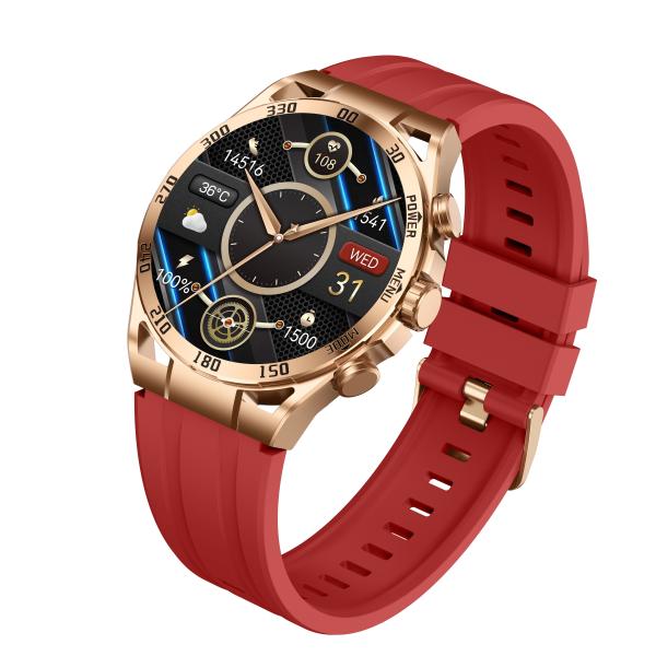 KW248 Super AMOLED Smartwatch Premium Modèle multifonctionnel avec appel Bluetooth et fonctionnalités avancées