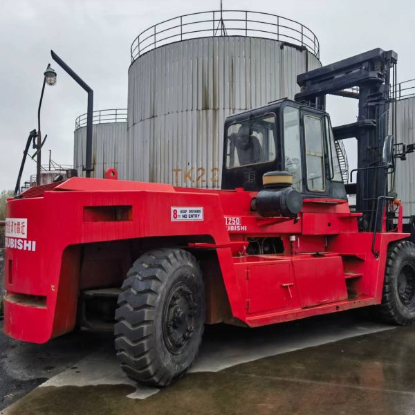 Mitsubishi FD250 de 25 toneladas em veículos elevadores a diesel de segunda mão Dimensões gerais 3254*1086*2000