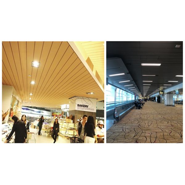 G Strip 0.5mm Aluminum Metal Ceiling Panels 100mm Width Powder Coated