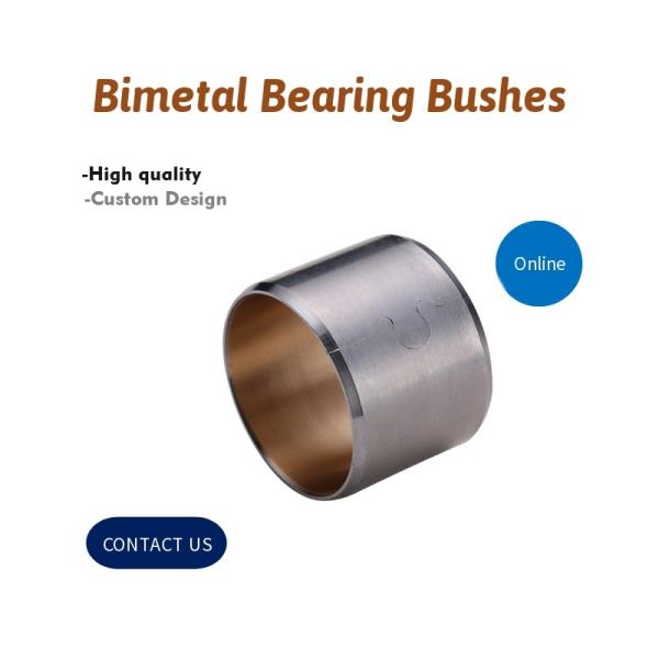 Bimetal Bearing,  CuSn10Pb10 Alloy, Customized Size