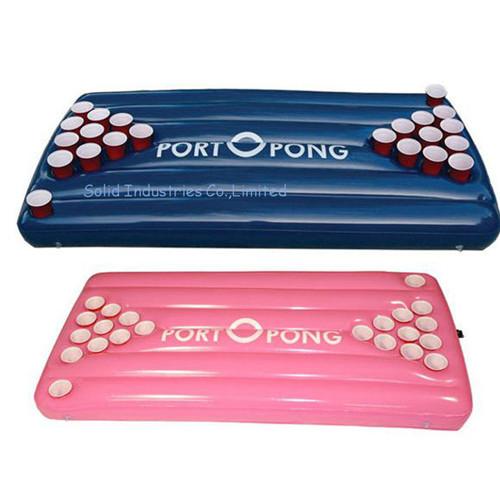Factory Customized Funny Water Game Inflatable Beer Pong Table Float