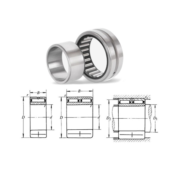 High Concentricity Needle Roller Bearing NA4901 12*24*13mm Needle Roller Bearing For Robotics