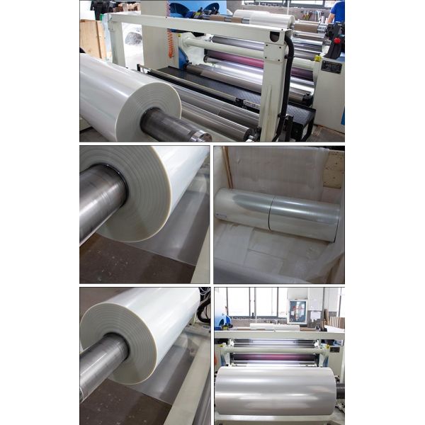 Прозрачная PET+PE пластиковая полиэстерная ламинированная упаковочная фольга