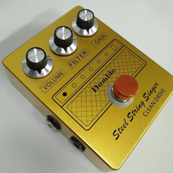 Grand Dumble Style SSS Steel String Clean Drive Pedal Custom LOGO Printing is Available