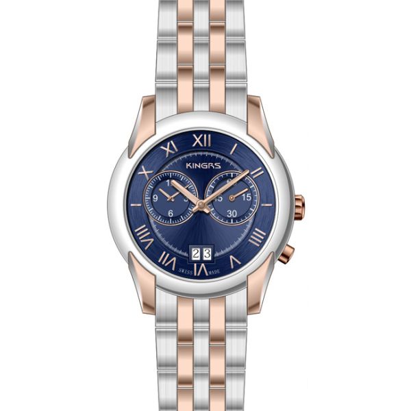Chain Stainless Steel Watches Water Resistant Men's Wrist  Watch