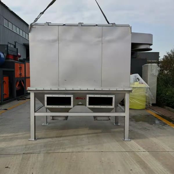 Sandblasting Chamber Cartridge Dust Collector with 90 Square Meters Filtration Area