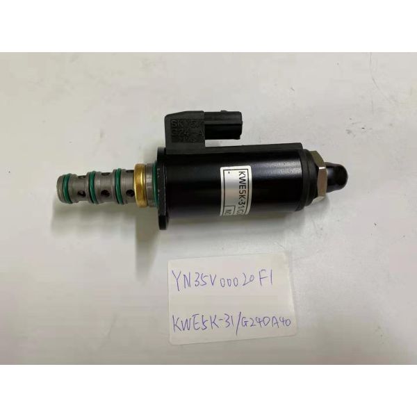 Válvula de solenoide de bloqueo de seguridad SK200-3 YN35V00020F1 KWE5K-31/G24DA40 Excavadora Apoyo OEM
