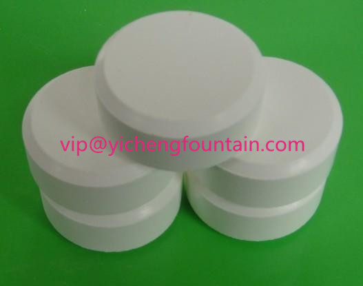 Disinfectant Trichloroisocyanuric Acid TCCA 90% Tablet For Swimming Pool 200g Per Piece