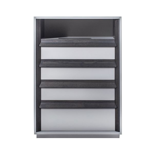 Italy design Storage chest drawers by Smooth painting with Oak wood for Bedroom furniture