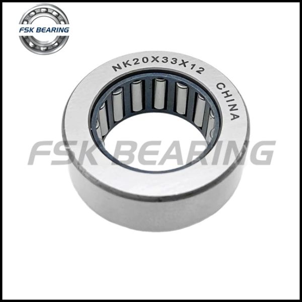 High Precision NK20X33x12 Needle Roller Bearing With Machined Ring ABEC-5