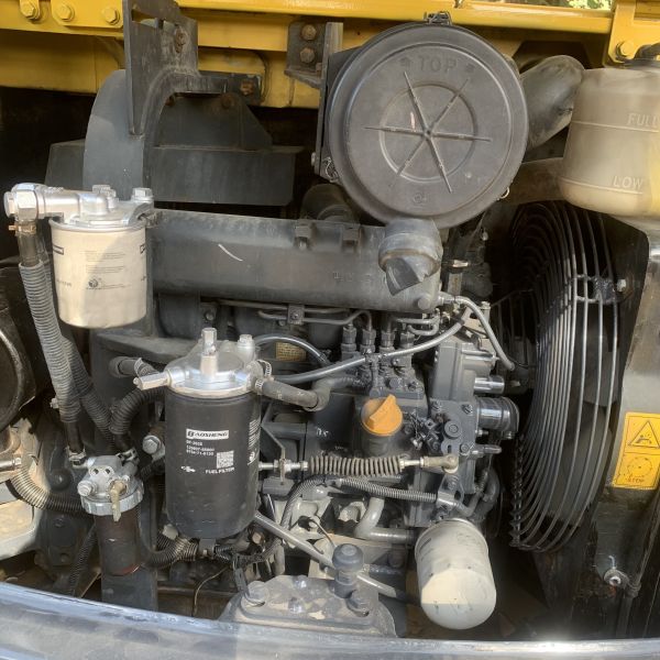 Komatsu PC56 PC55MR Использованные экскаваторы 5 тонн с оригинальным гидравлическим цилиндром