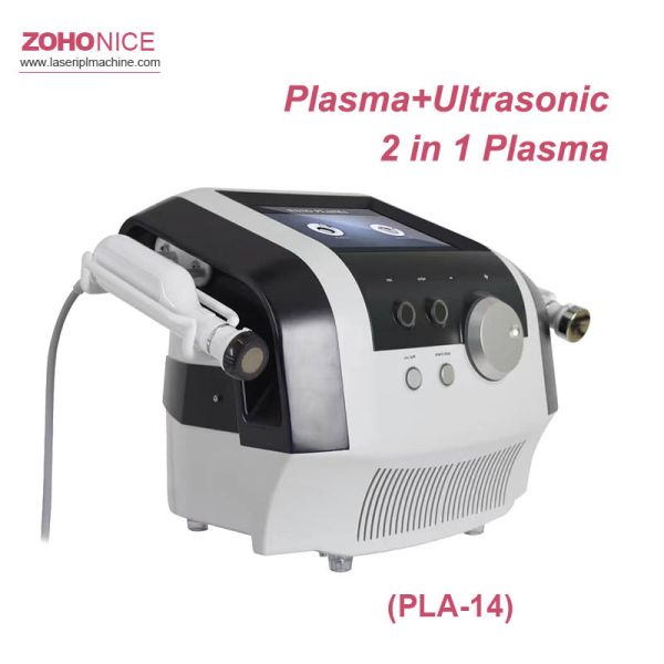 Skin Rejuvenation Face Lift Wrinkle Removal 2 In 1 Ultrasonic Hydor Space Plasma Machine