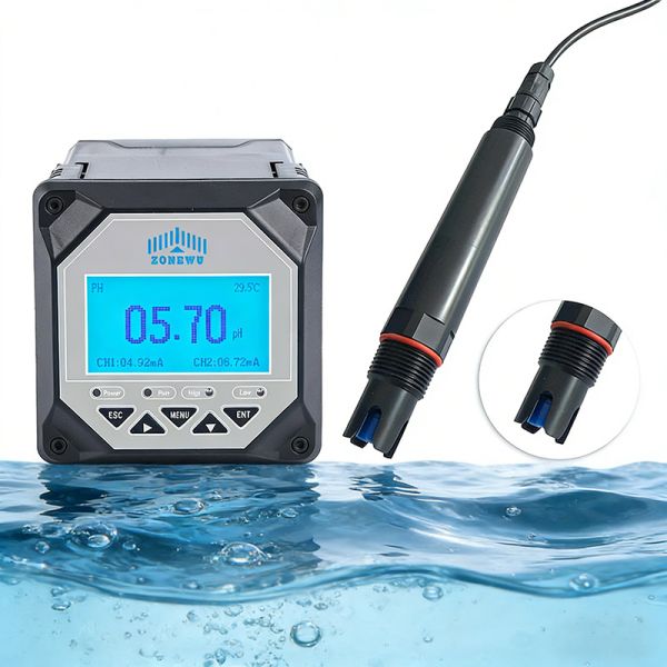 Online Total Hardness Analyzer Digital Hardness Tester Suitable for Water Treatment/Boiler Water 4-20mA Optional