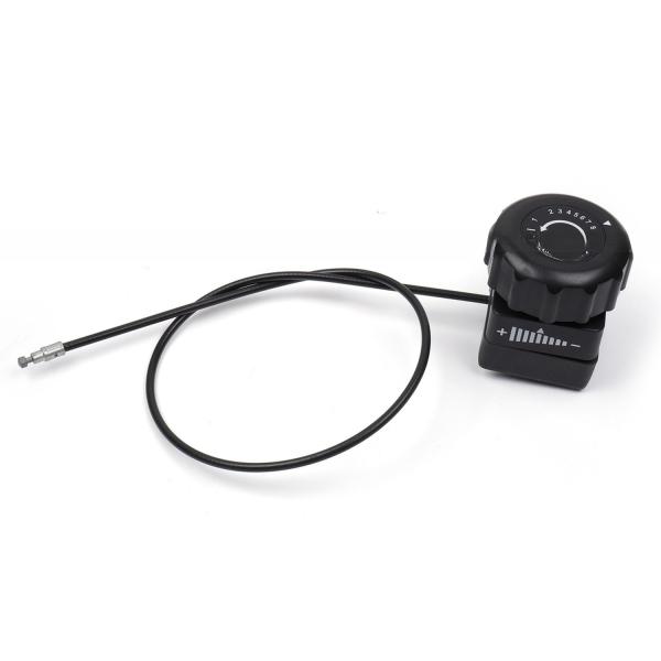 Peugeot Auto Accelerator Cable Black Color Steel Material After Sale 1 Years Service
