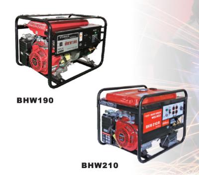 gerador posto da gasolina 200A pequena, acionador de partida BHW210E da coice