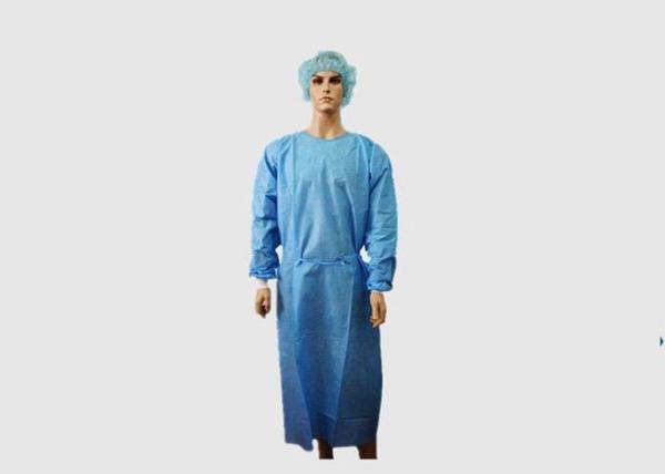 Anti - Static Sterile Surgical Gowns For Operation Theatre Gown Convenient Disposable