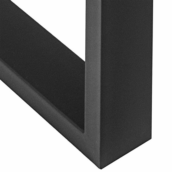 0.9mm Thickness Wide Square Tube Metal Dining Table Legs for Modern Furniture DIY