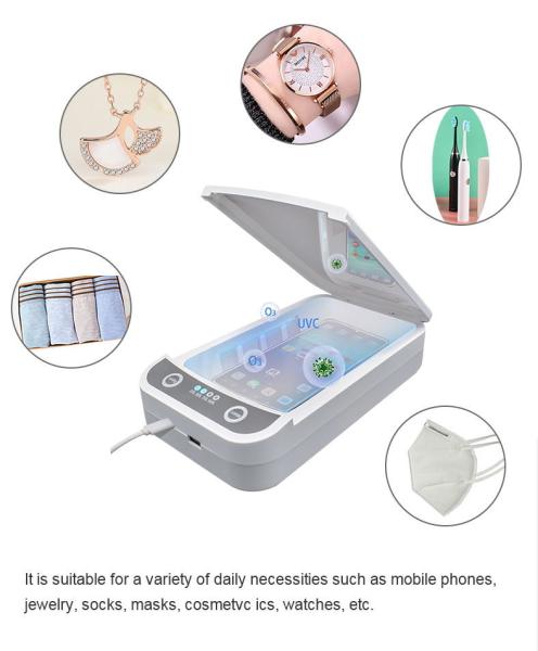 3W UV Disinfection Products Phone Watch Jewelry Toys Glasses Keys Stelirization Box