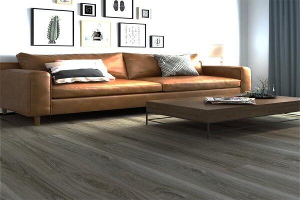 5.5mm PVC Spc Waterproof Vinyl Flooring Plank For Basement Kitchen