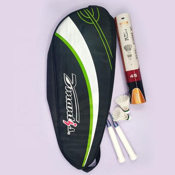 Feather Carbon Fiber Badminton Racquet Racket With 3in1 Shuttlecocks