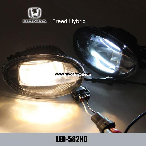 Honda Freed Hybrid car front fog lamp assembly LED driving lights drl for sale