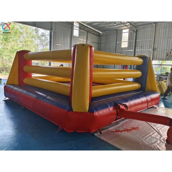Commercial Outdoor Interactive Game Inflatable Wrestling Boxing Ring Sport Game