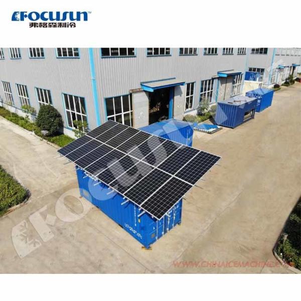 Equipamento de refrigeração solar de 2,2 kW Design de armazenamento a frio