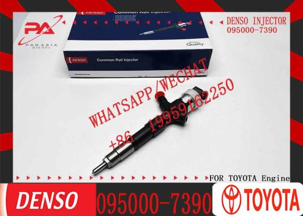 Inyector de tren común nuevo y genuino 095000-5520 095000-5930 095000-6190 095000-7380 095000-7390 095000-7750 para Toyota