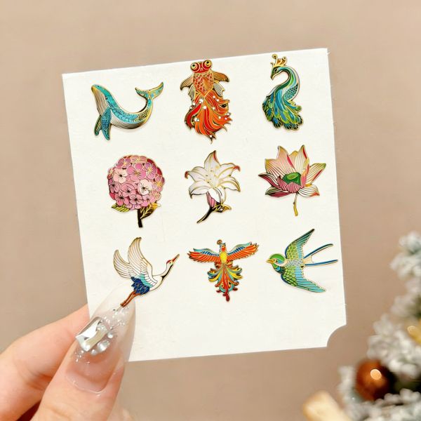 Custom Metal Phone Sticker for Women – Brooch Style with 3M Adhesive – UAE, Saudi, Kuwait, Oman, Bahrain