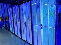 P2.6-P6.3 Écran de grille LED à transparence IP65 pour les centres commerciaux et les salles d'exposition
