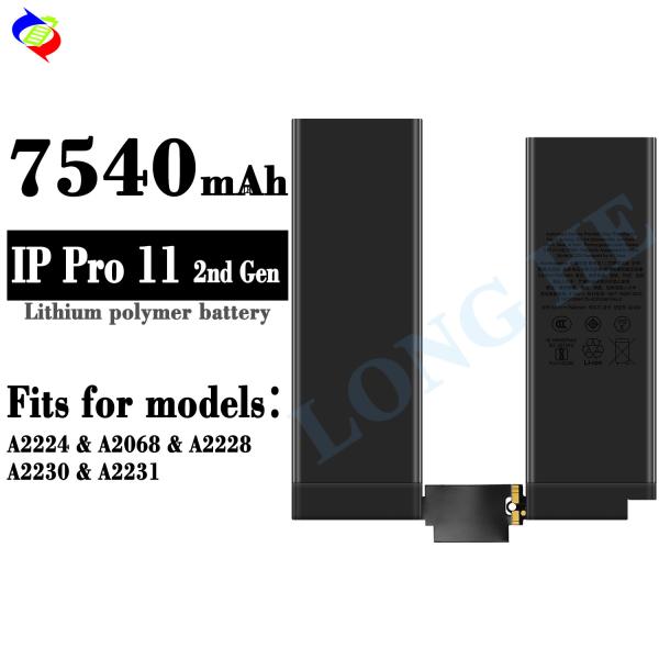 Fabricant de batterie pour tablette pour iPad Pro 11 2ème A2224 A2068 A2228 A2230 A2231