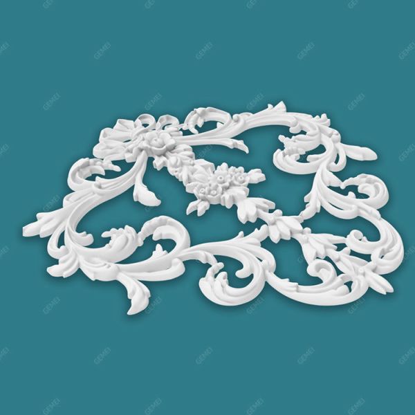 GH-80130 High Quality Country Living Room Polyurethane Wall Moulding Panels