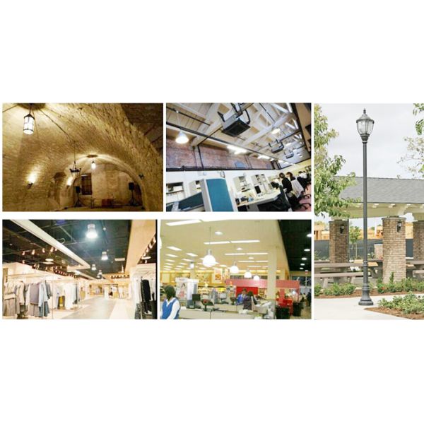 5 Years Warranty UL DLC Lilst IP65 Corn Led Lamp Outdoor 54w  7020lm