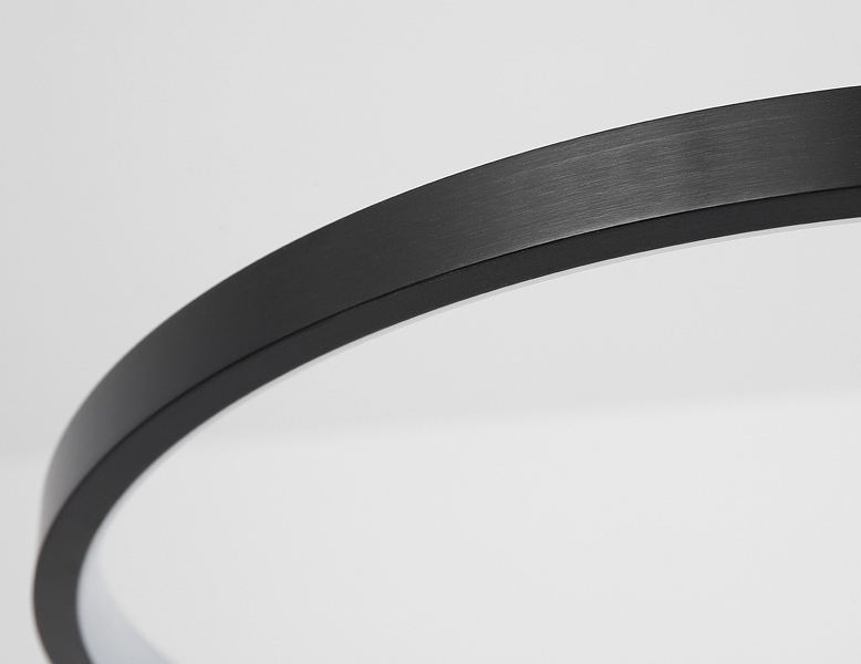 Círculo de acrílico de aluminio 300m m 400m m 500m m Ring Pendant Ceiling Light