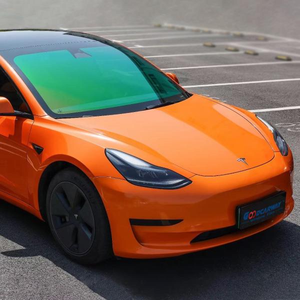Luxury PET Car Window Film 99% UV IR Rejection 61.4% VLT