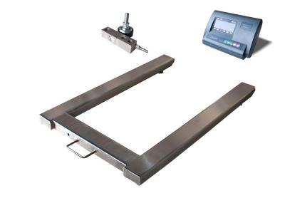 Carbon Steel 3t Movable U Shaped Floor Pallet Scale