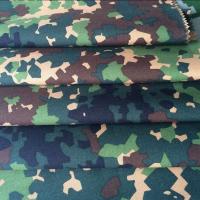Tejido uniforme de poliéster rayón Poplin TR 65 35 Camuflaje 150gm Camisas