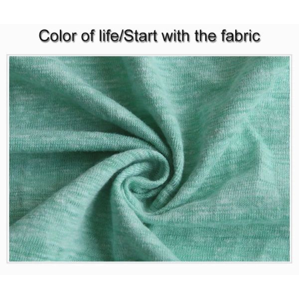 T Shirts Weft 163CM 160GSM Stretch Jersey Knit Fabric