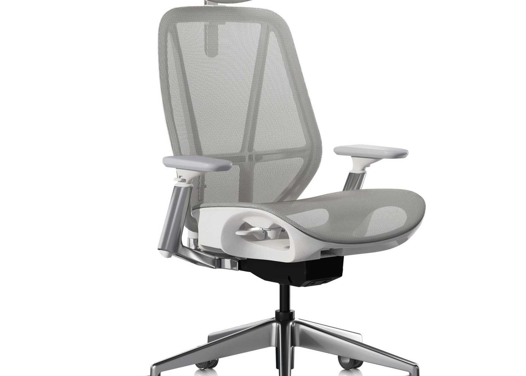 Hup Comfortable Office Chair with Adjustable Backrest Spine Support and H-Shaped Design Task Chair