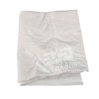 Folha de cama branca 100cm 40kg que embalam a limpeza industrial Rags