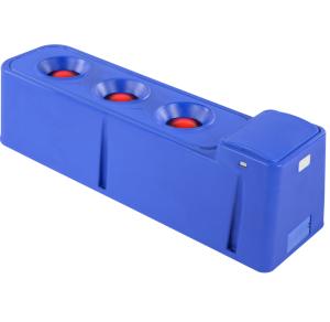 青色LLDPE家畜自動給水器 幅67cm/2.2フィート。家畜管理効率化のため