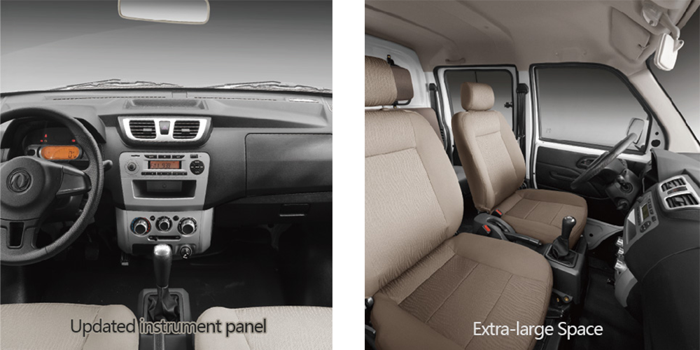 DFSK C31 Left Hand Drive Truck 55L Kei Mini Truck European Certification