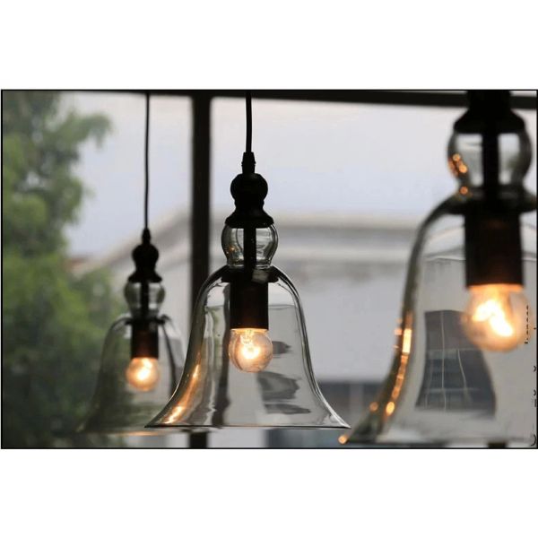 European American Style Pendant Lighting Creative Bell Hanging Lamp(WH-GP-76)