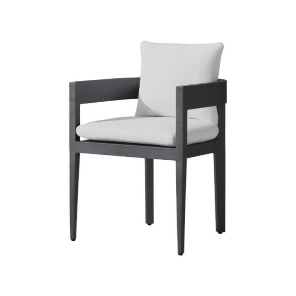 Outdoor Aluminum Patio Garden Hotel Dining Table And Chairs Waterproof Sunproof