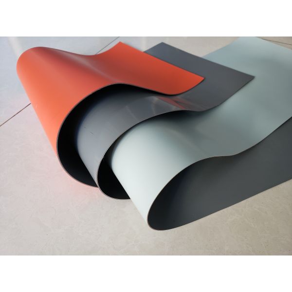 Лист ткани Hypalon, желтый цвет листа промышленного неопрена резиновый, серый цвет, красный цвет, голубой