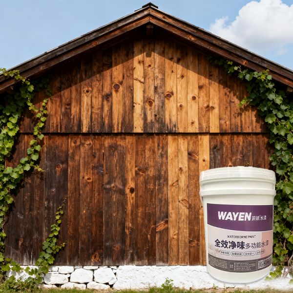 Crack Prevention  Water Based Gloss Alkalis Resistant Acrylic Outdoor Wood Protection