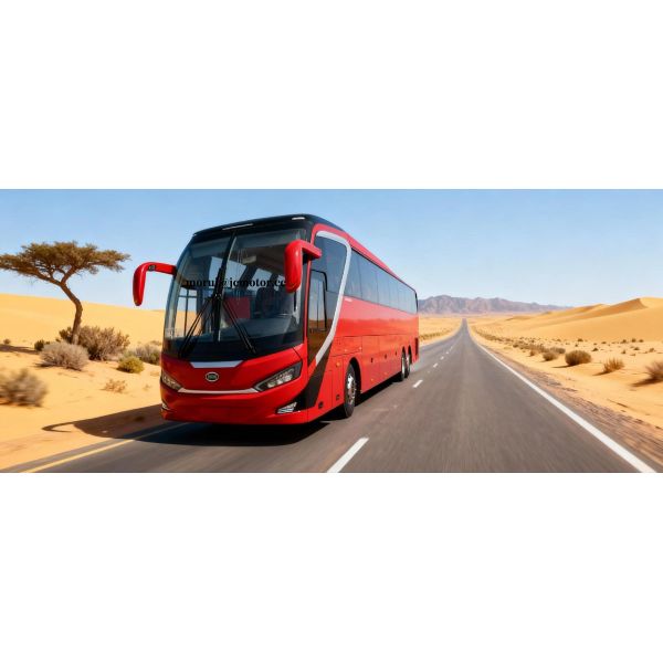 14m Luxury 400HP Diesel Coach bus 57 VIP Seats in 2+2 Layout With Chassis Air Suspension.