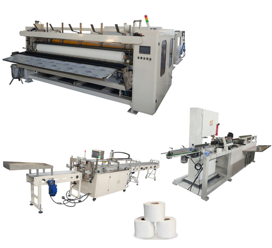 Связывать перематывать машины крена туалетной бумаги сумки принятый коробкой передач