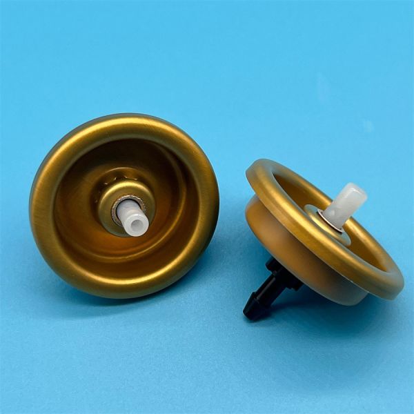 Ultra-Lightweight Hair Mousse Aerosol Accessory for Ergonomics and Reduced Shipping Costs with Integrated Valve-Actuator Design